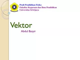 v ektor