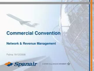 Commercial Convention		 Network &amp; Revenue Management
