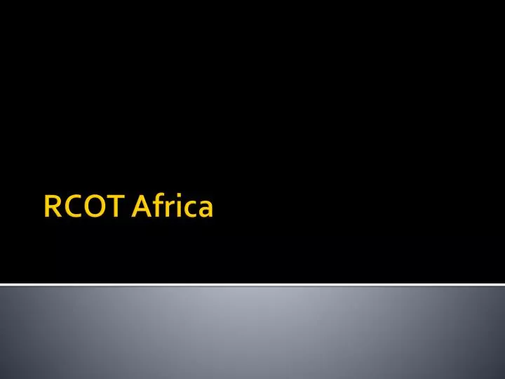 rcot africa