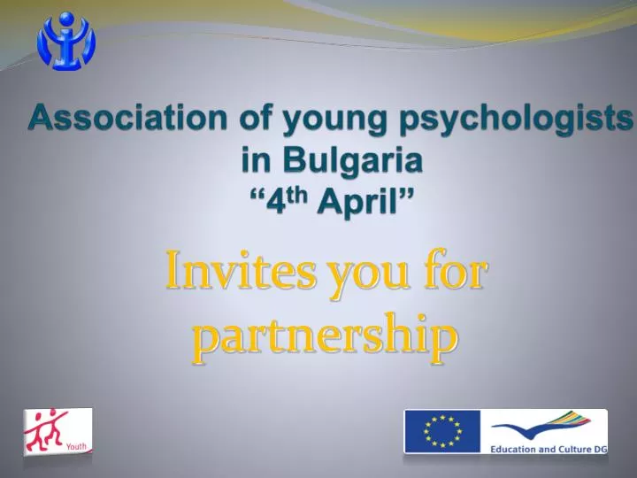 association of young psychologists in bulgaria 4 th april