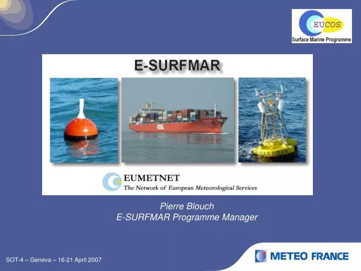 pierre blouch e surfmar programme manager