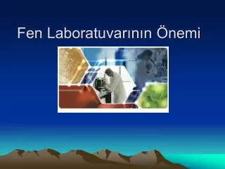 fen laboratuvar n n nemi