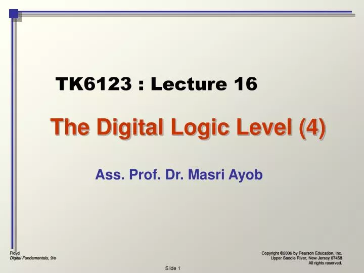 the digital logic level 4