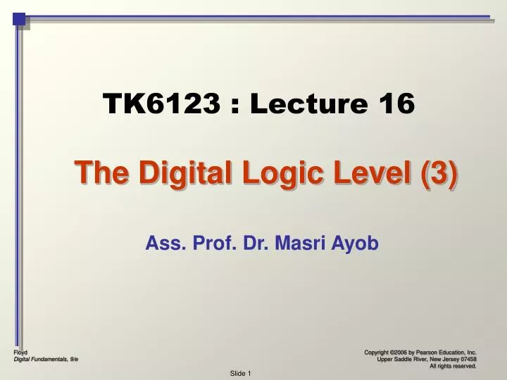 the digital logic level 3