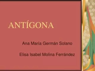 ant gona