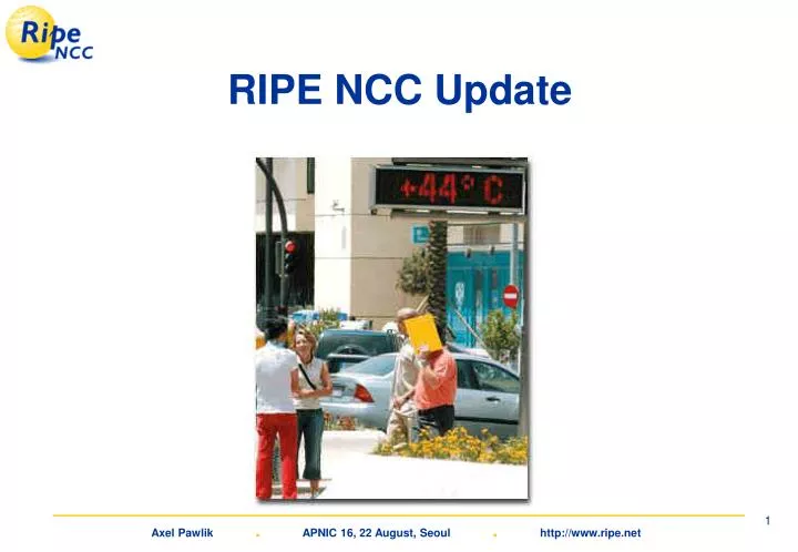 ripe ncc update