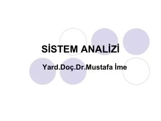 s stem anal z