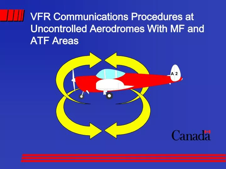 vfr communications procedures at uncontrolled aerodromes with mf and atf areas