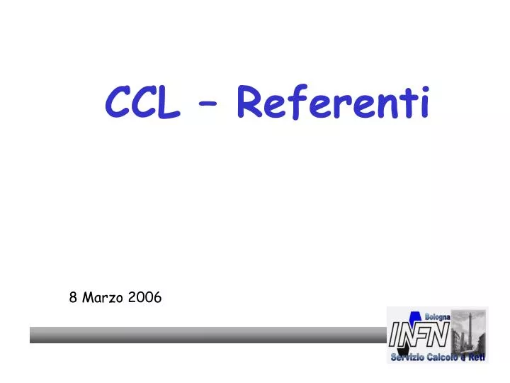 ccl referenti