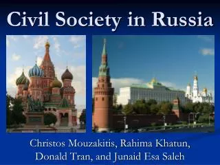 Civil Society in Russia