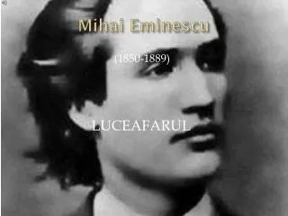 mihai eminescu