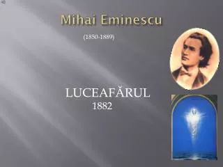 mihai eminescu