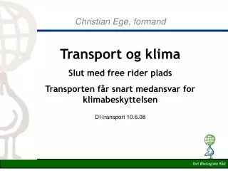 christian ege formand
