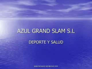 azul grand slam s l