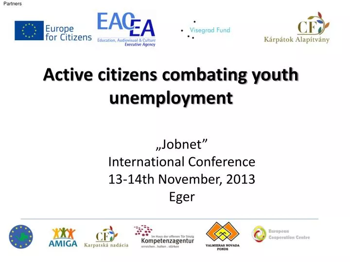 active citizens combating youth unemployment