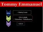 Tommy Emmanuel - slide 1