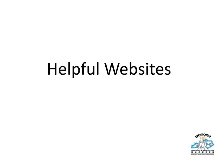 helpful websites