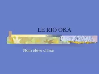 le rio oka