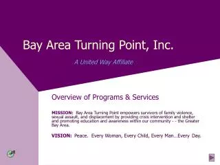 Bay Area Turning Point, Inc. A United Way Affiliate