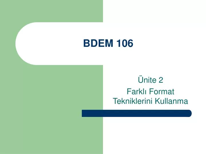 bdem 106