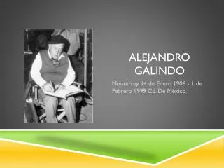 alejandro galindo