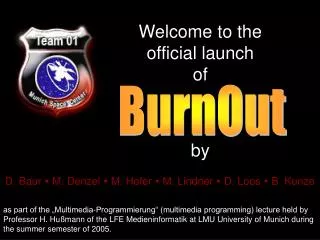 Welcome to the official launch of