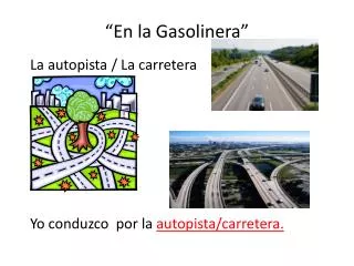 en la gasolinera