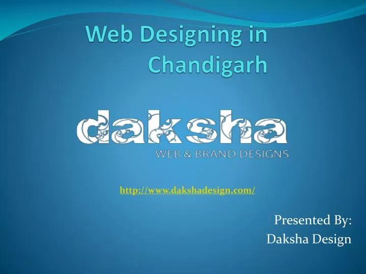 web designing in chandigarh