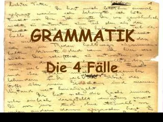 grammatik