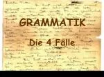 GRAMMATIK - slide 1