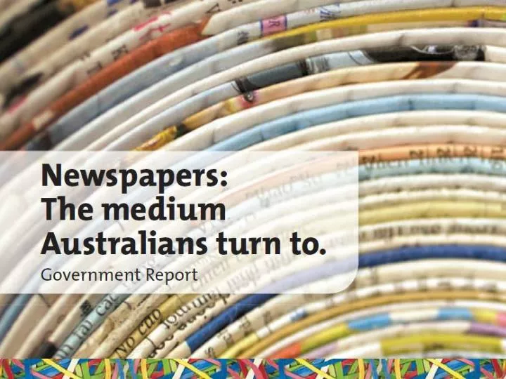 the state of australian newspapers