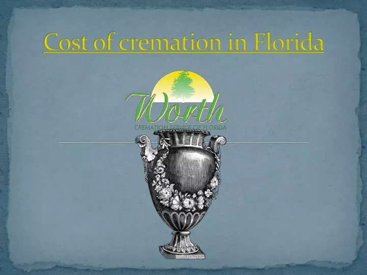 cost of cremation in florida