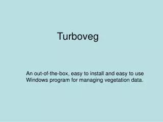 Turboveg