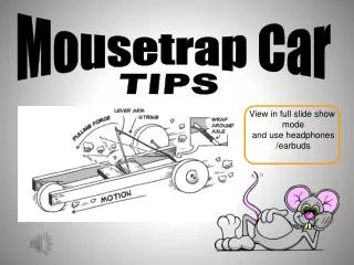 Mousetrap Car