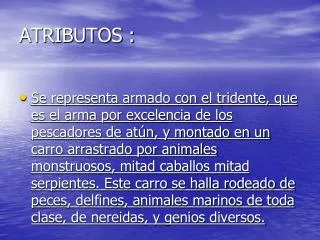 atributos