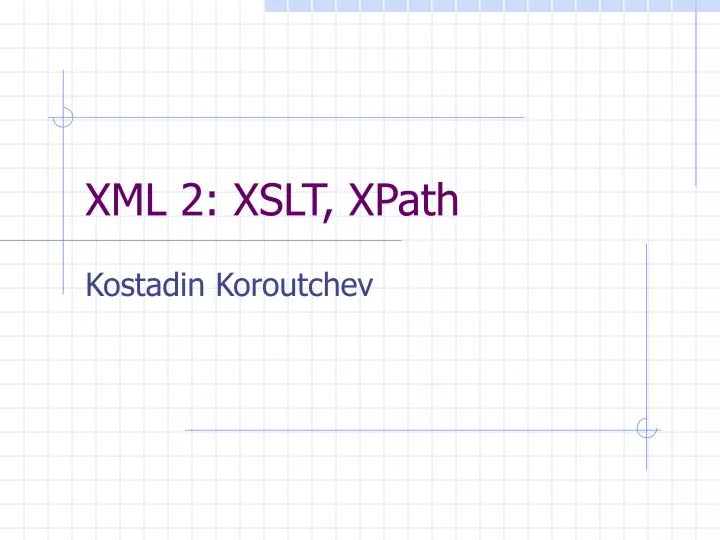 xml 2 xslt xpath