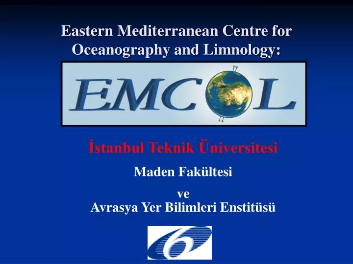 eastern mediterranean centre for oceanography and limnology