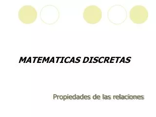 matematicas discretas