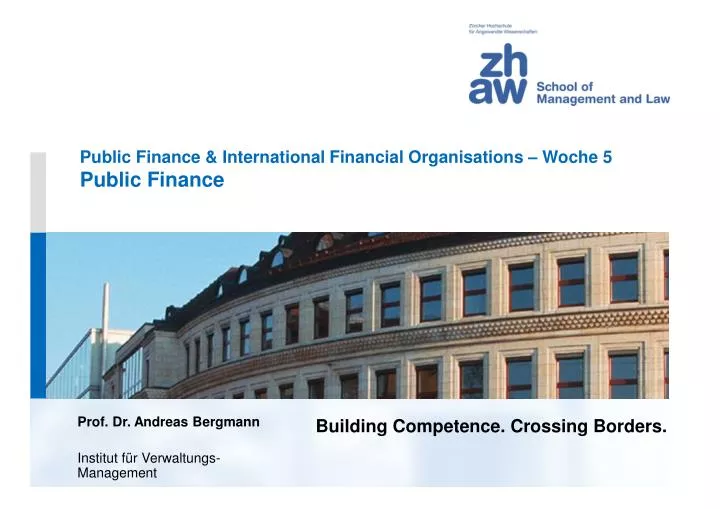 public finance international financial organisations woche 5 public finance
