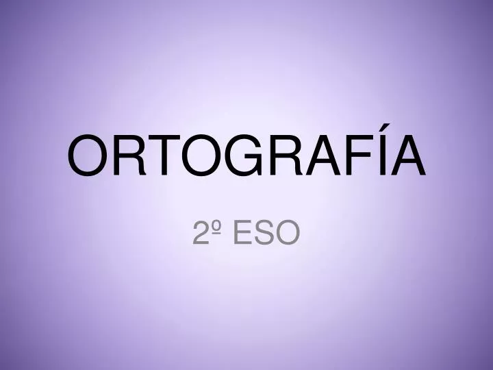 ortograf a