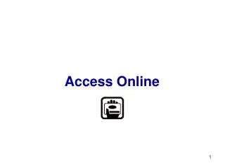 Access Online