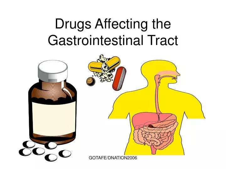 drugs affecting the gastrointestinal tract