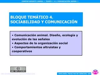 bloque tem tico 4 sociabilidad y comunicaci n