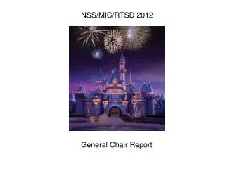 NSS/MIC/RTSD 2012