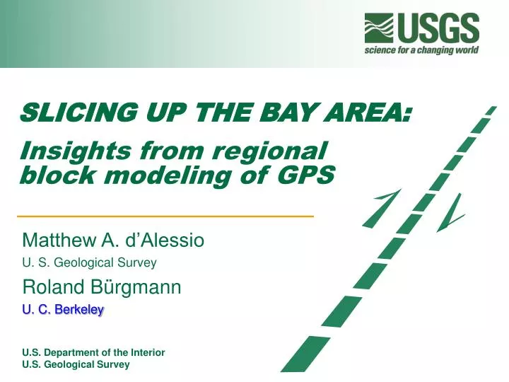 slicing up the bay area insights from regional block modeling of gps