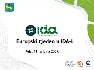 europski tjedan u ida i