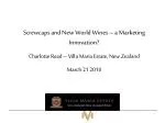 Screwcaps and New World Wines – a Marketing Innovation? - slide 1