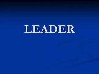 leader