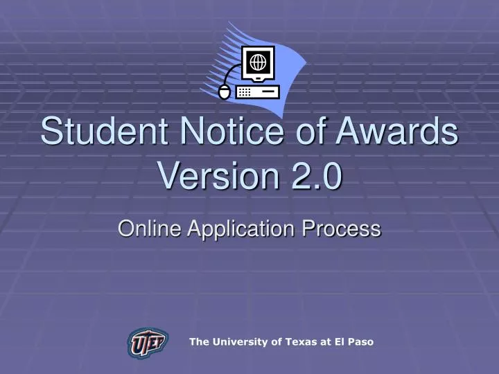 student notice of awards version 2 0