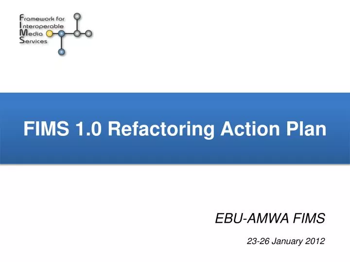 fims 1 0 refactoring action plan